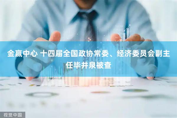 金赢中心 十四届全国政协常委、经济委员会副主任毕井泉被查