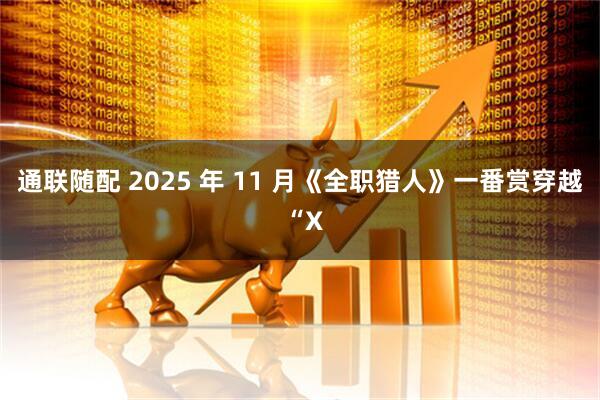 通联随配 2025 年 11 月《全职猎人》一番赏穿越 “X